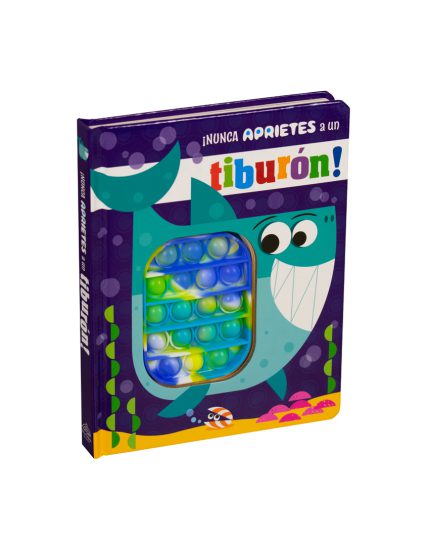 Libro infantil ¡Nunca aprietes a un tiburón! - 9786075771250