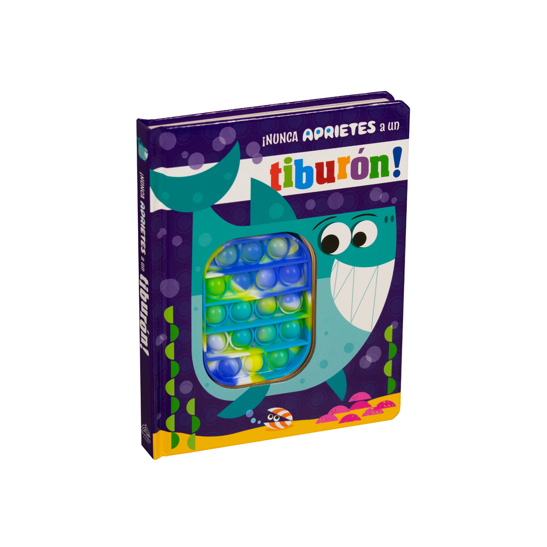Libro infantil ¡Nunca aprietes a un tiburón! - 9786075771250