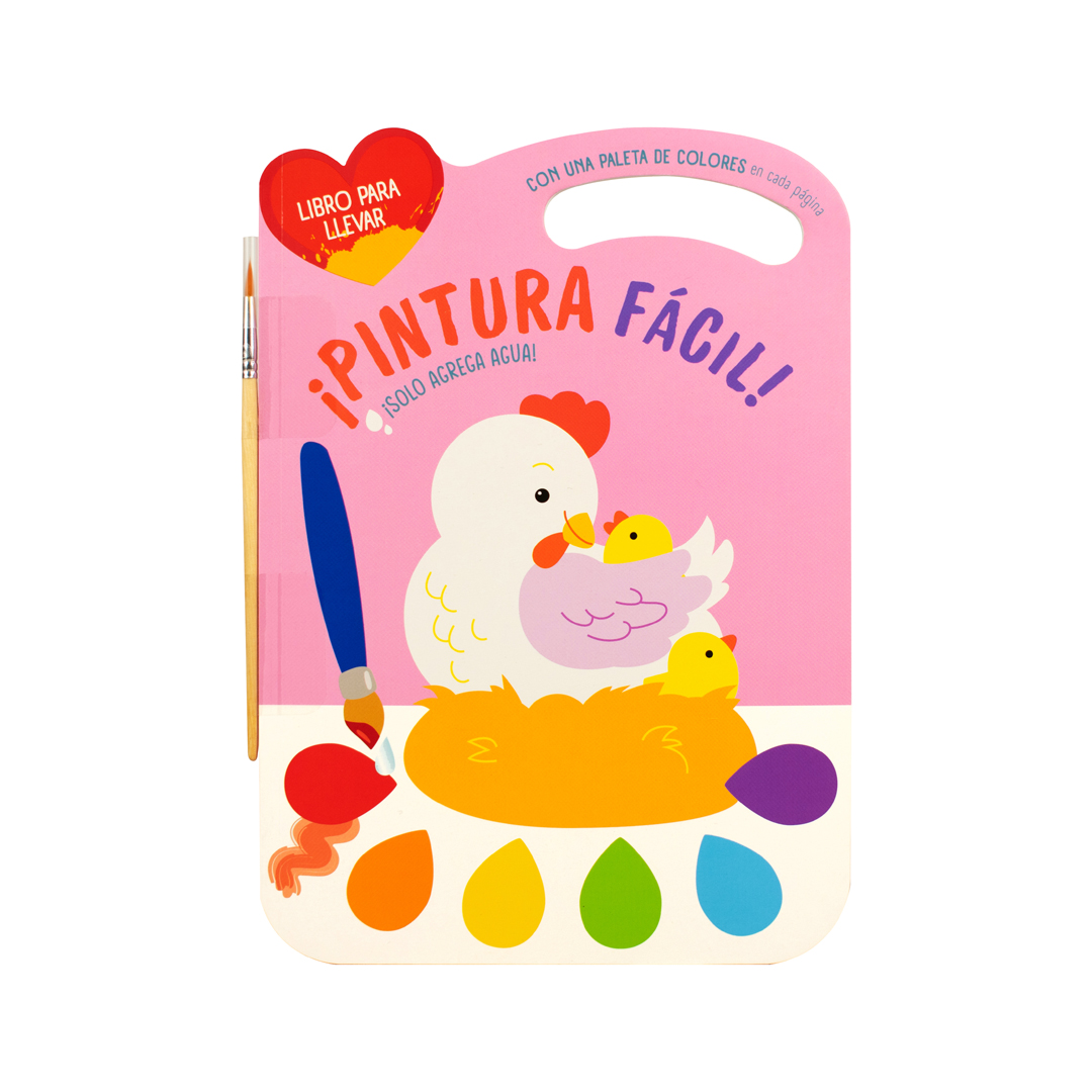 Libro infntil Pintura facil gallina - 9789464764482-2