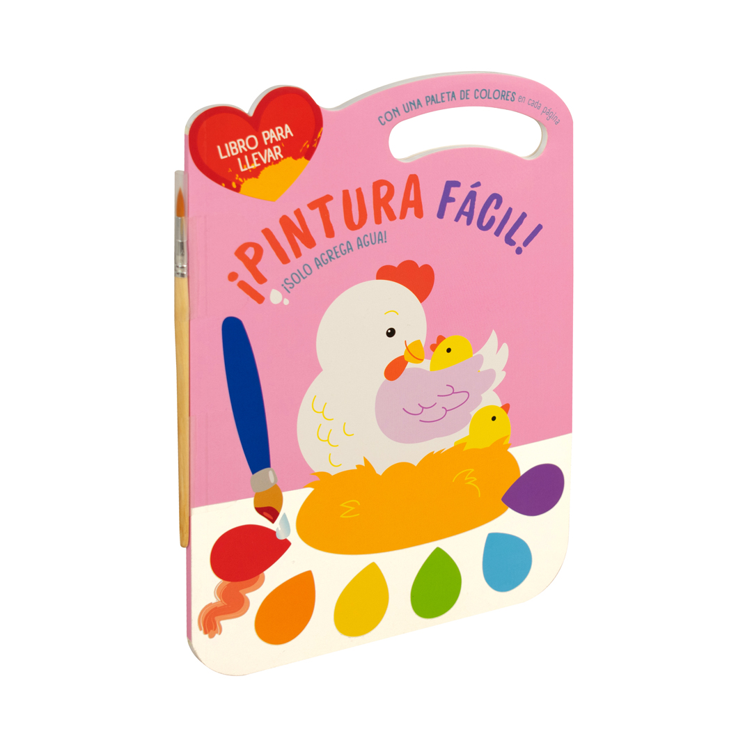 Libro infntil Pintura facil gallina - 9789464764482