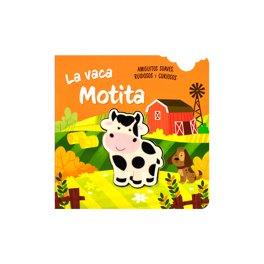 Libro para bebés Amiguitos suaves ruidosos y curiosos La vaca motita - 9786075771236-2