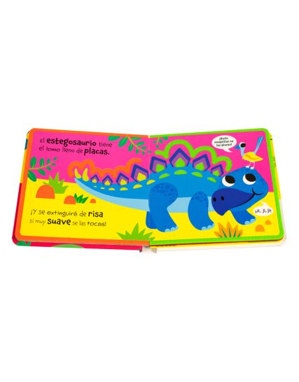 Libro para bebés Hazle cosquillas al dinosaurio - 9786075770963-1