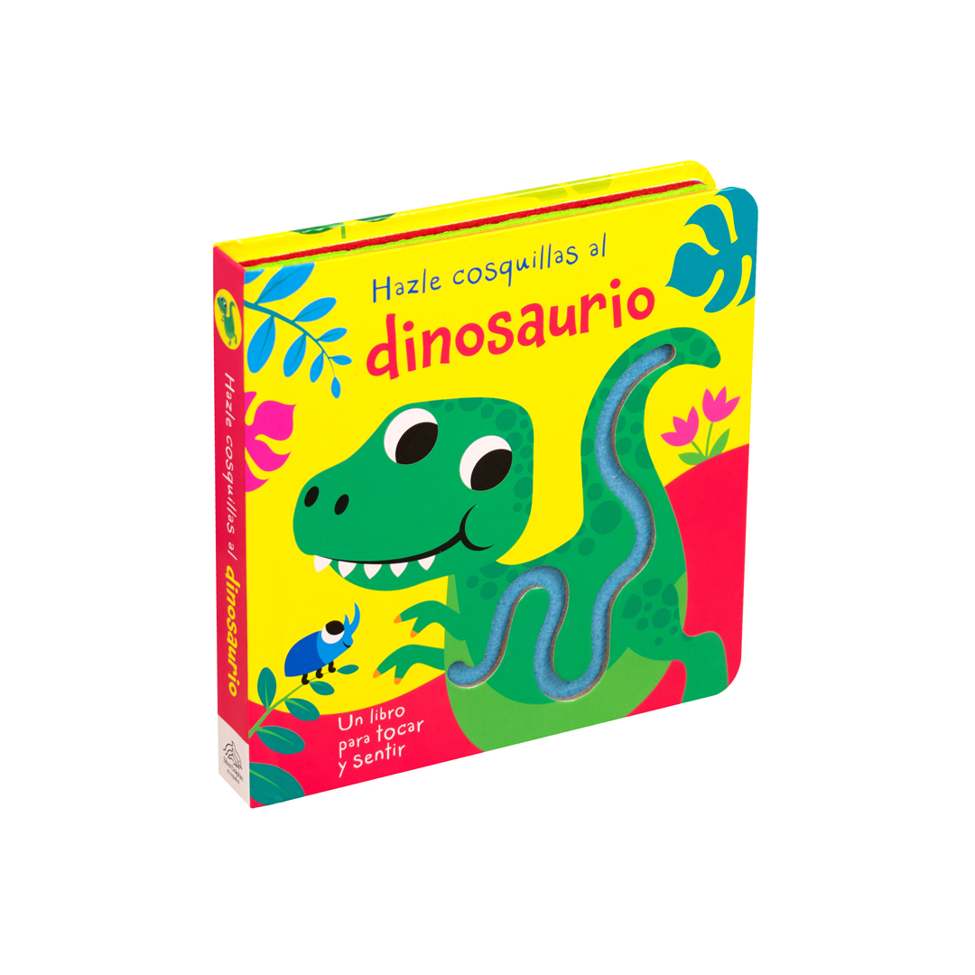 Libro para bebés Hazle cosquillas al dinosaurio - 9786075770963