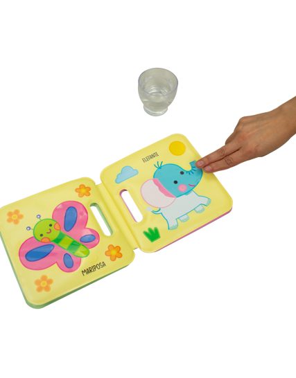 Libro de baño para bebés Libro Aquacadabra III Ballena - 9789464766288-1