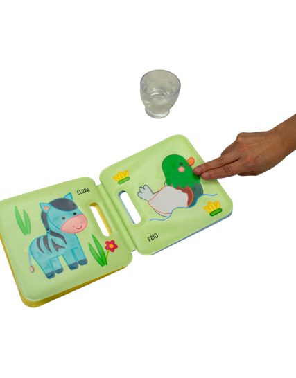 Libro de baño para bebésAquacadabra III Hipopótamo - 9789464766295-1