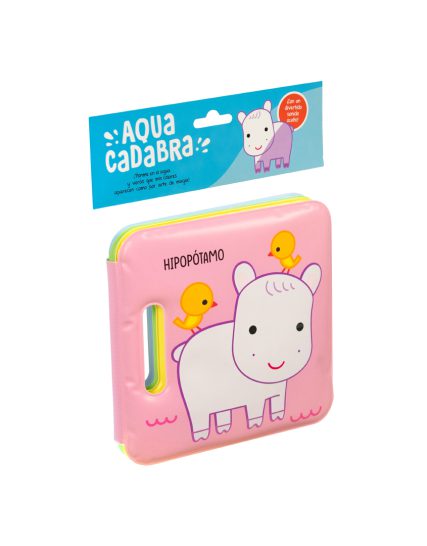 Libro de baño para bebésAquacadabra III Hipopótamo - 9789464766295