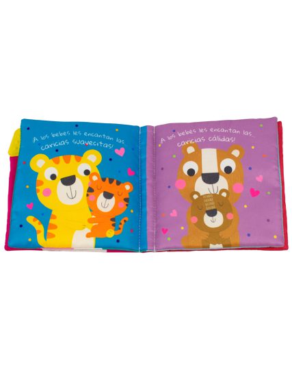 Libro de tela para bebés A los bebés les encantan las caricias - 9786075771199-1