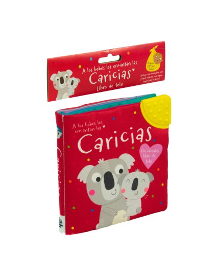 Libro de tela para bebés A los bebés les encantan las caricias - 9786075771199