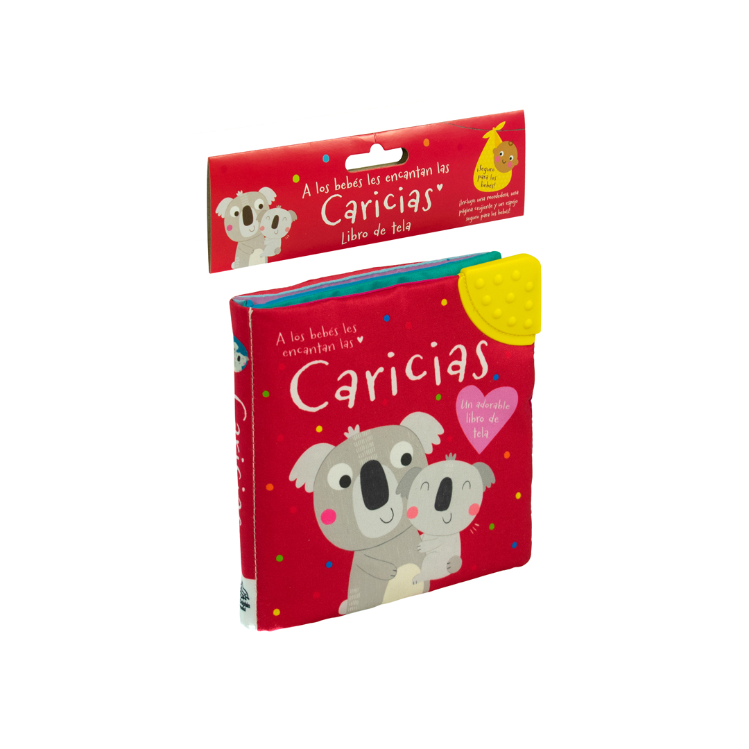 Libro de tela para bebés A los bebés les encantan las caricias - 9786075771199