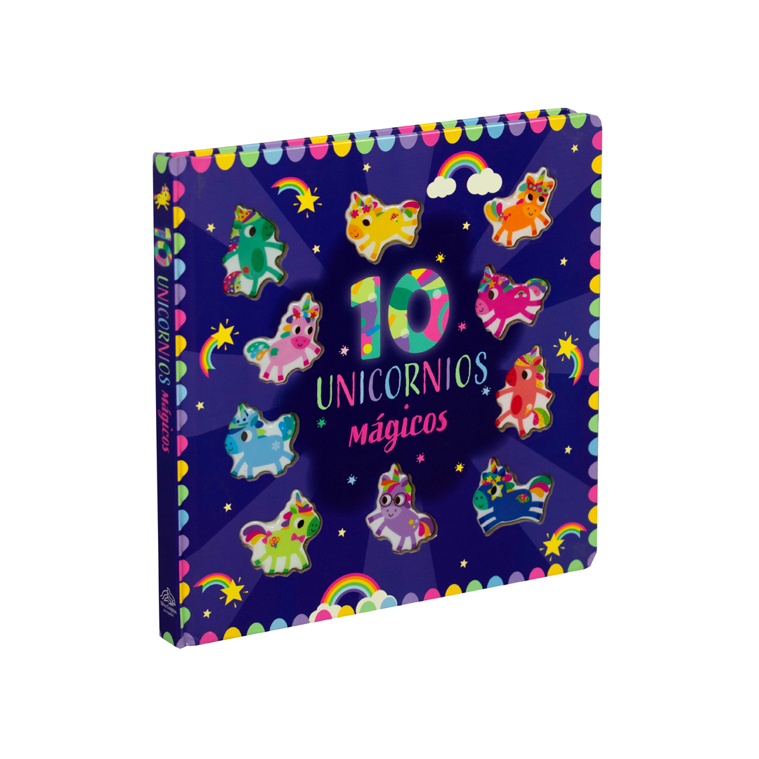 Libro infantil 10 unicornios mágicos - 9786075771335