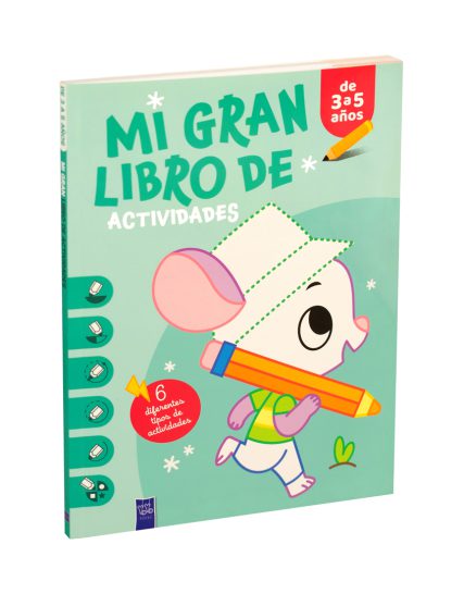 Libro infantil Mi gran libro de actividades-Ratón - 9789464764505