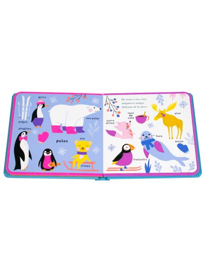 Libro infantil palabras suavecitas - Animales salvajes - 9789464765144-1