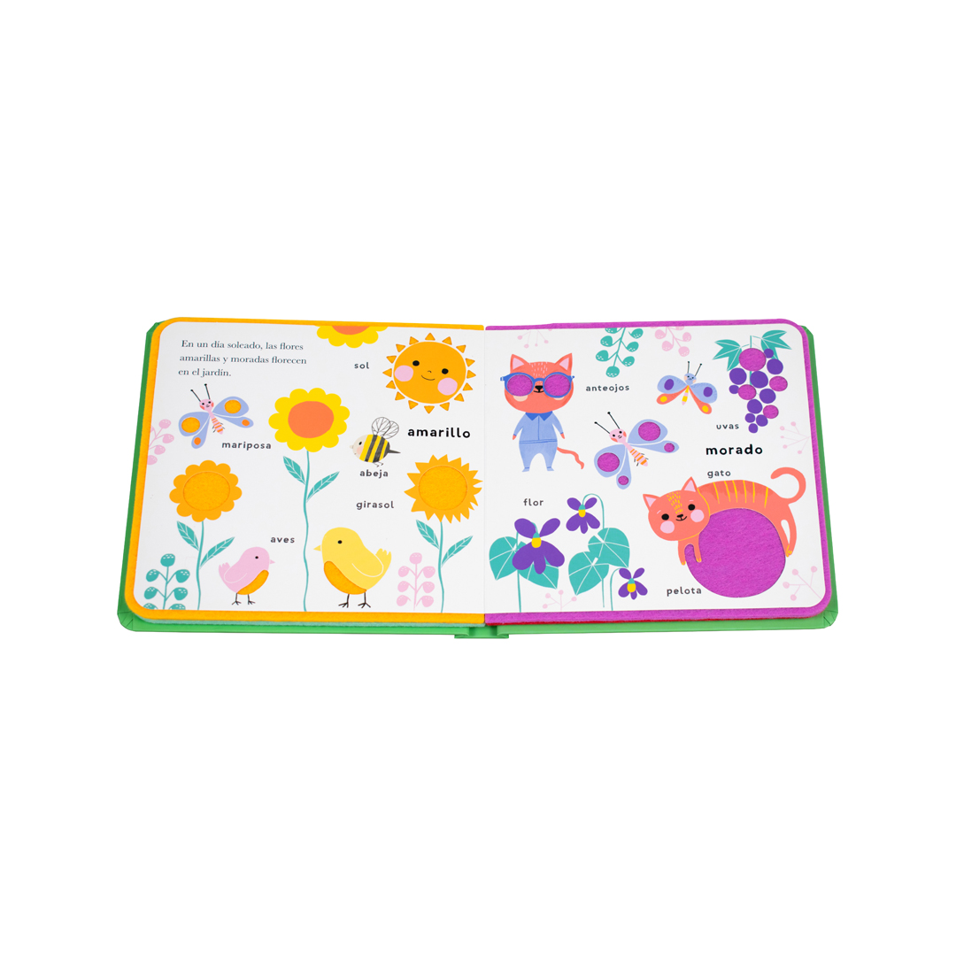 Libro infantil palabras suavecitas - Colores - 9789464765137-1