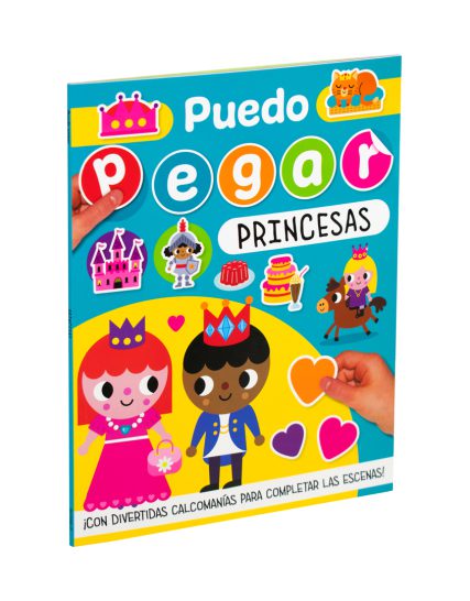 Libro infantil puedo pegar Princesas - 7508304671931