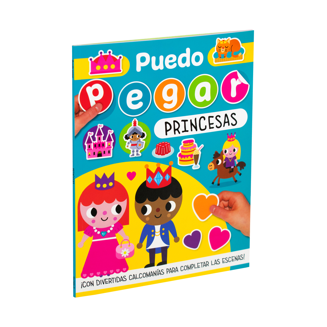Libro infantil puedo pegar Princesas - 7508304671931