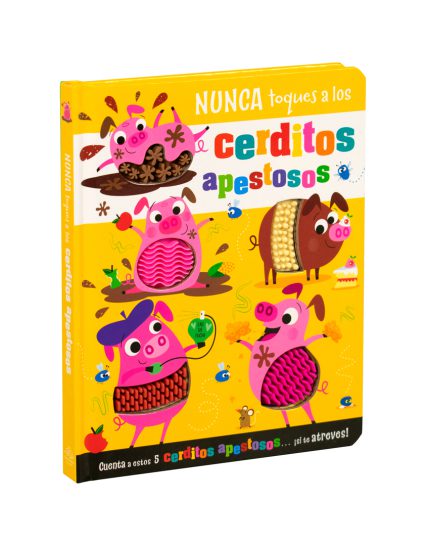 Libro infantil Nunca toques a los cerditos apestosos - 9786075771380