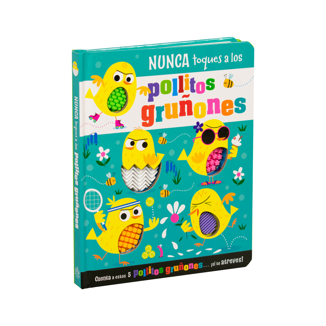 Libro infantil Nunca toques a los pollitos gruñones - 9786075771373