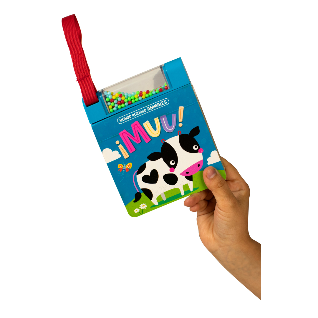 Libro para bebés Mundo ruidoso animales ¡Muu! - 9786075771304-1