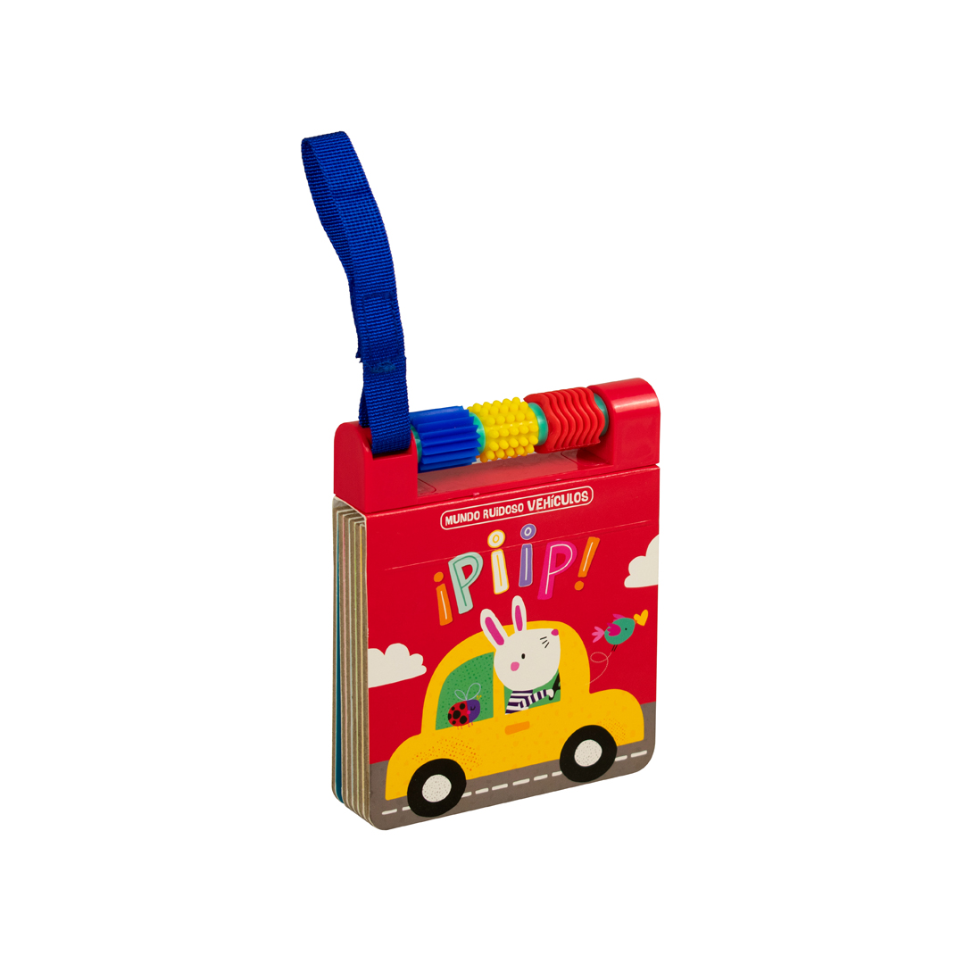 Libro para bebés Mundo ruidoso vehiculos ¡Piip! - 9786075771311