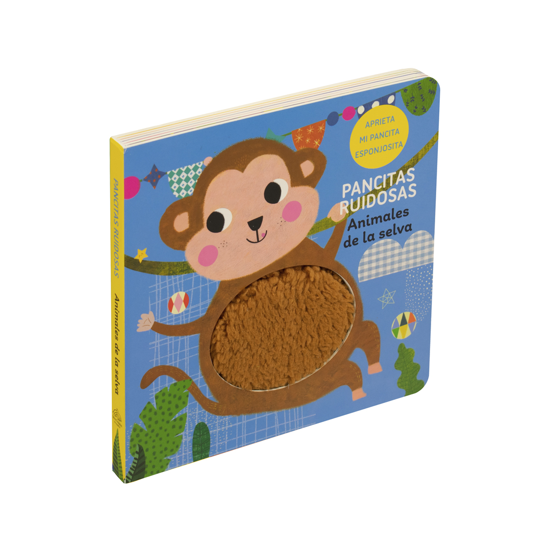 Libro Animales de la selva ¡Pancitas ruidosas! - 9786075329369