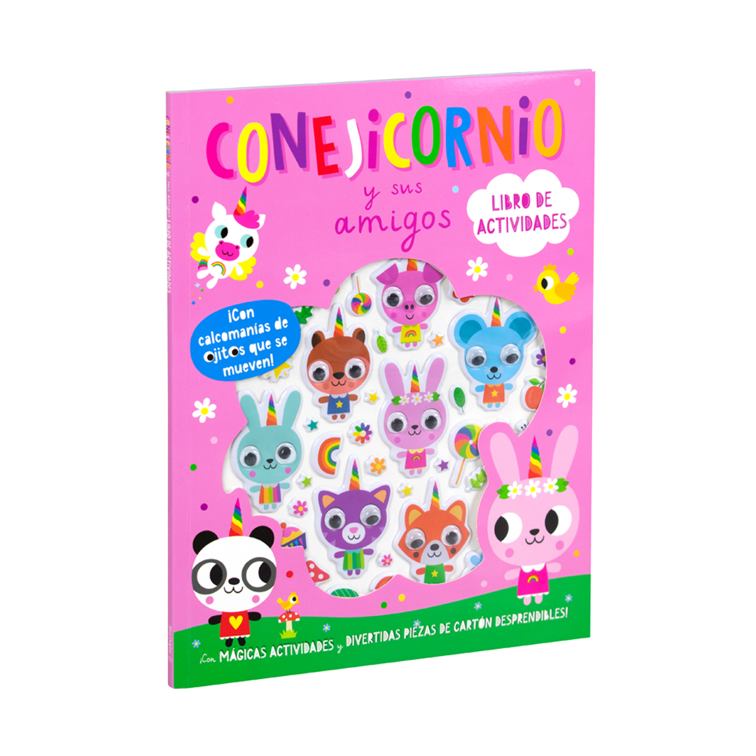 Libro infantil de actividades Conejicornio y sus amigos - 7508304672068