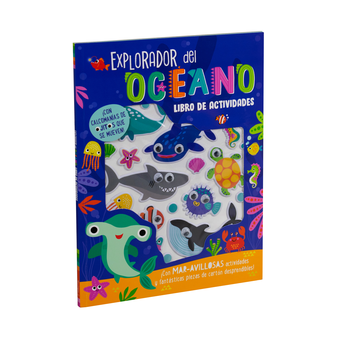 Libro infantil de actividades Explorador del oceano - 7508304672082