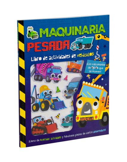 Libro infantil de actividades Maquinaria pesada - 7508304672075