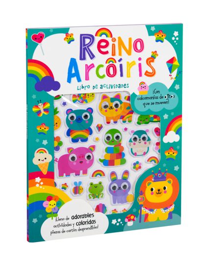 Libro infantil de actividades Reino arcoiris - 7508304672099