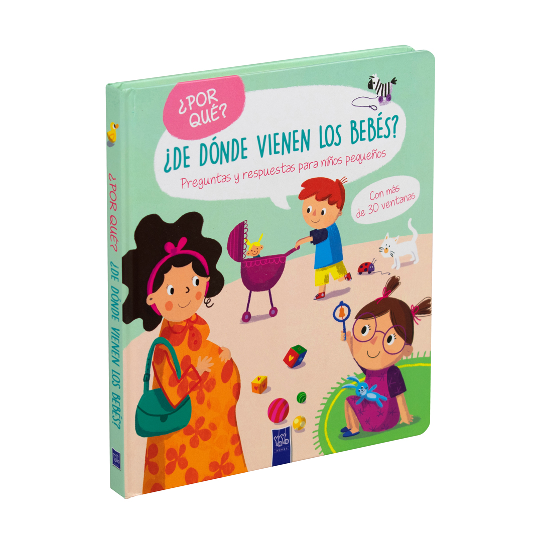 Libro infantil ¿Por qué ¿De donde vienen los bebés - 9789464765496