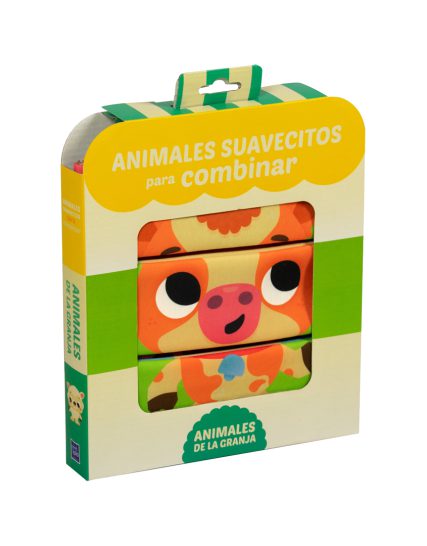 Libro de tela para bebés Animales suavecitos para combinar Animales de la granja - 9789464767599