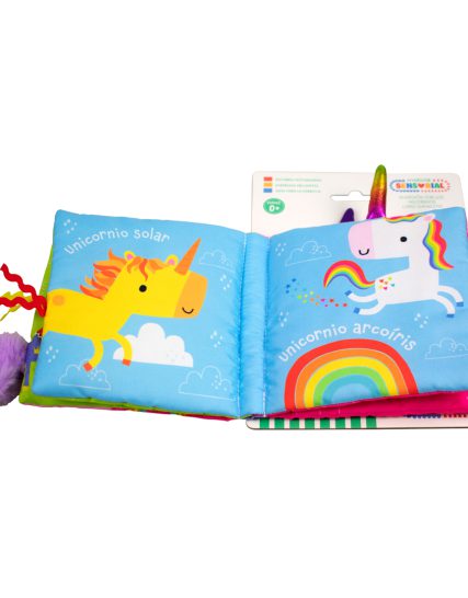 Libro de tela para bebés Diversión con el unicornios - 9786075771465-1