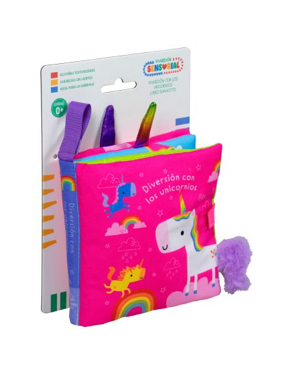 Libro de tela para bebés Diversión con el unicornios - 9786075771465
