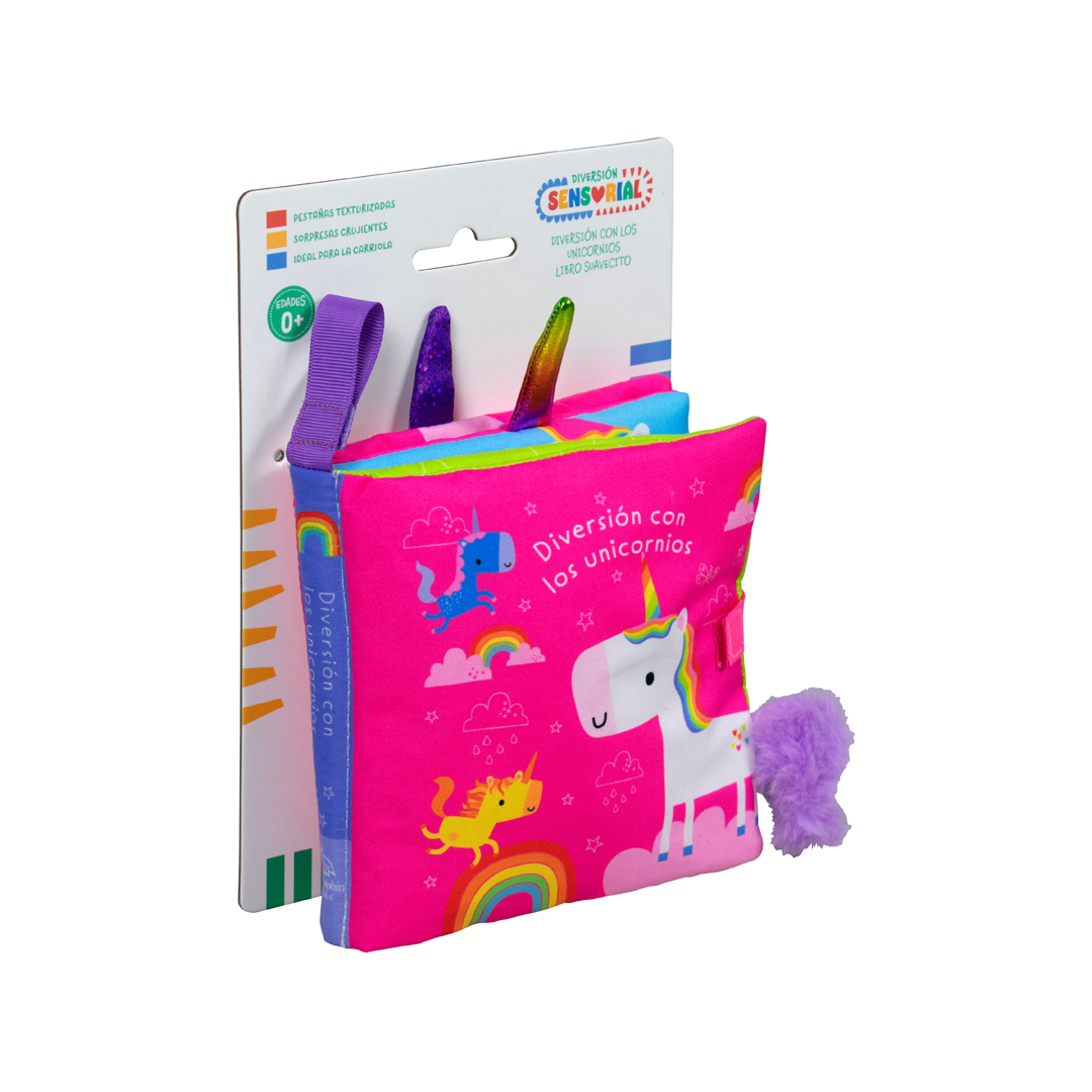Libro de tela para bebés Diversión con el unicornios - 9786075771465