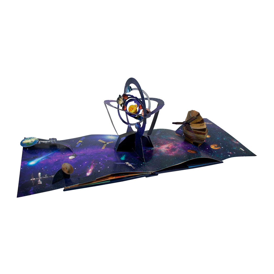 Libro infantil Asombrosos pop up xxl El espacio - 9786075771496-1