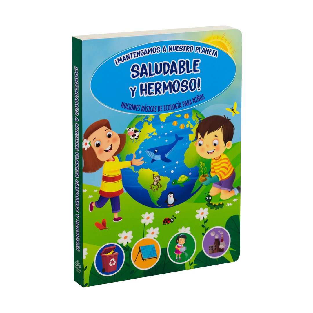 Libro infantil de autoayuda niños ¡Mantengamos a nuestro planeta saludable y hermoso! - 9786075771267