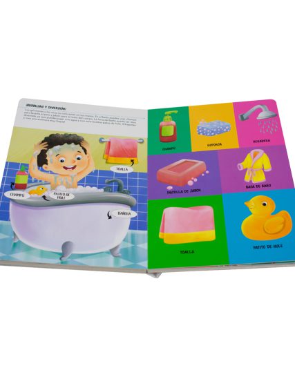 Libro infantil de autoayuda niños ¡Mantente limpio y saludable! - 9786075771281-1