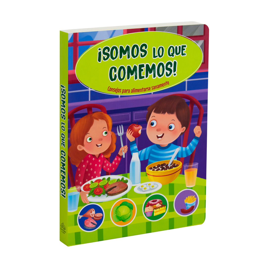 Libro infantil de autoayuda niños ¡Somos lo que comemos! - 9786075771298