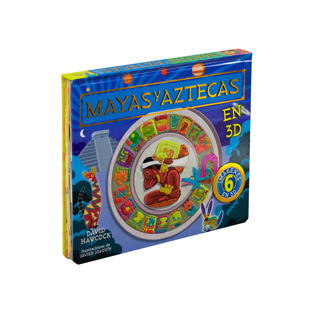 Libro Infantil Civilizaciones Mayas y Aztecas en 3d - 9786075771830