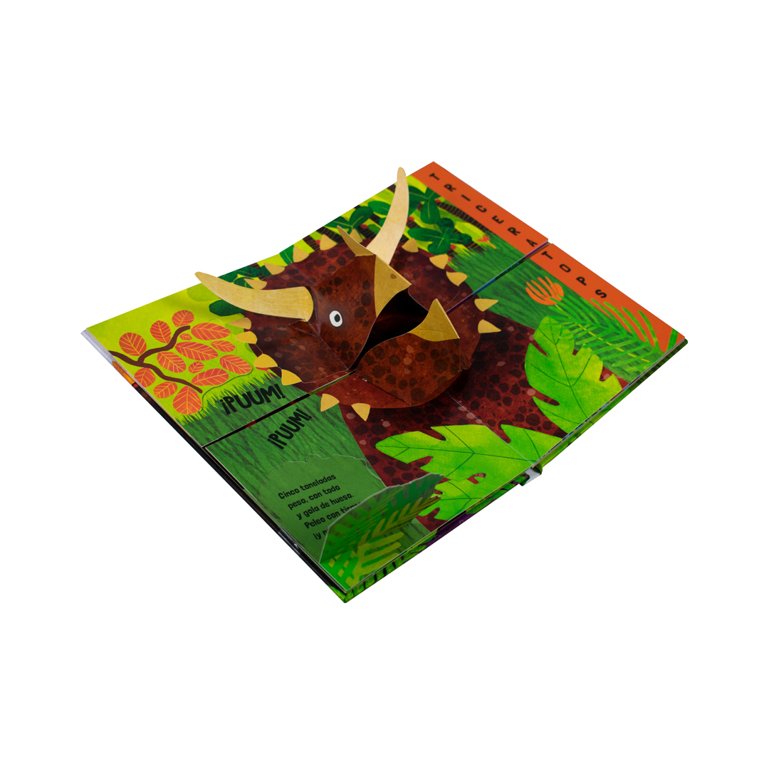 Libro infantil Chis chas ¡chomp! Dinosaurios - 9786075771618-1