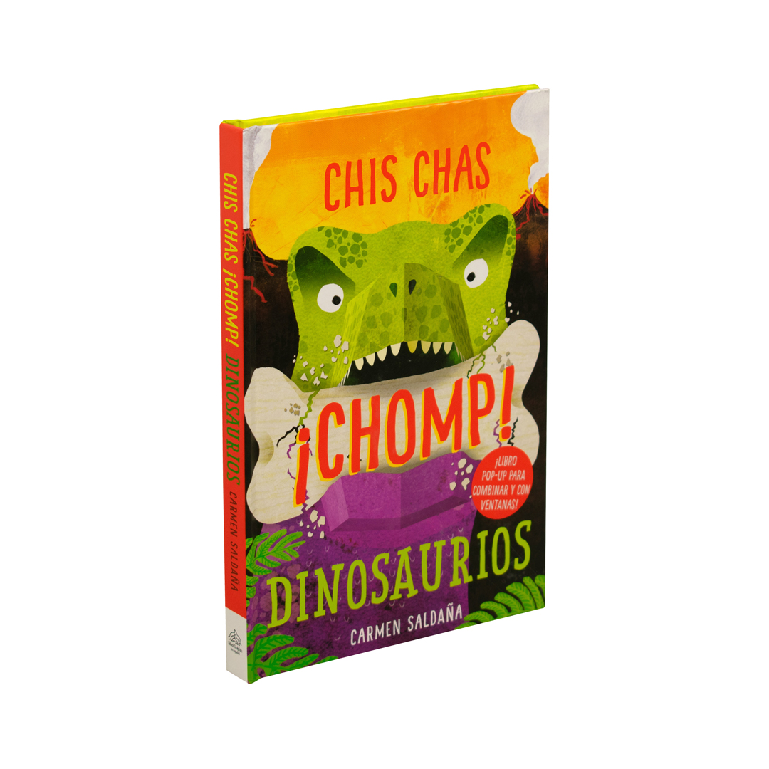Libro infantil Chis chas ¡chomp! Dinosaurios - 9786075771618
