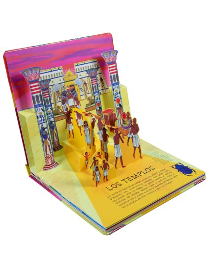 Libro infantil Civilizaciones el antiguo Egipto en 3d - 9786075771816-1