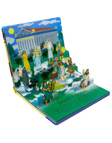Libro infantil Civilizaciones la antigua Grecia en 3d - 9786075771823-1