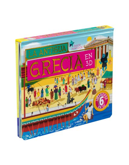 Libro infantil Civilizaciones la antigua Grecia en 3d - 9786075771823