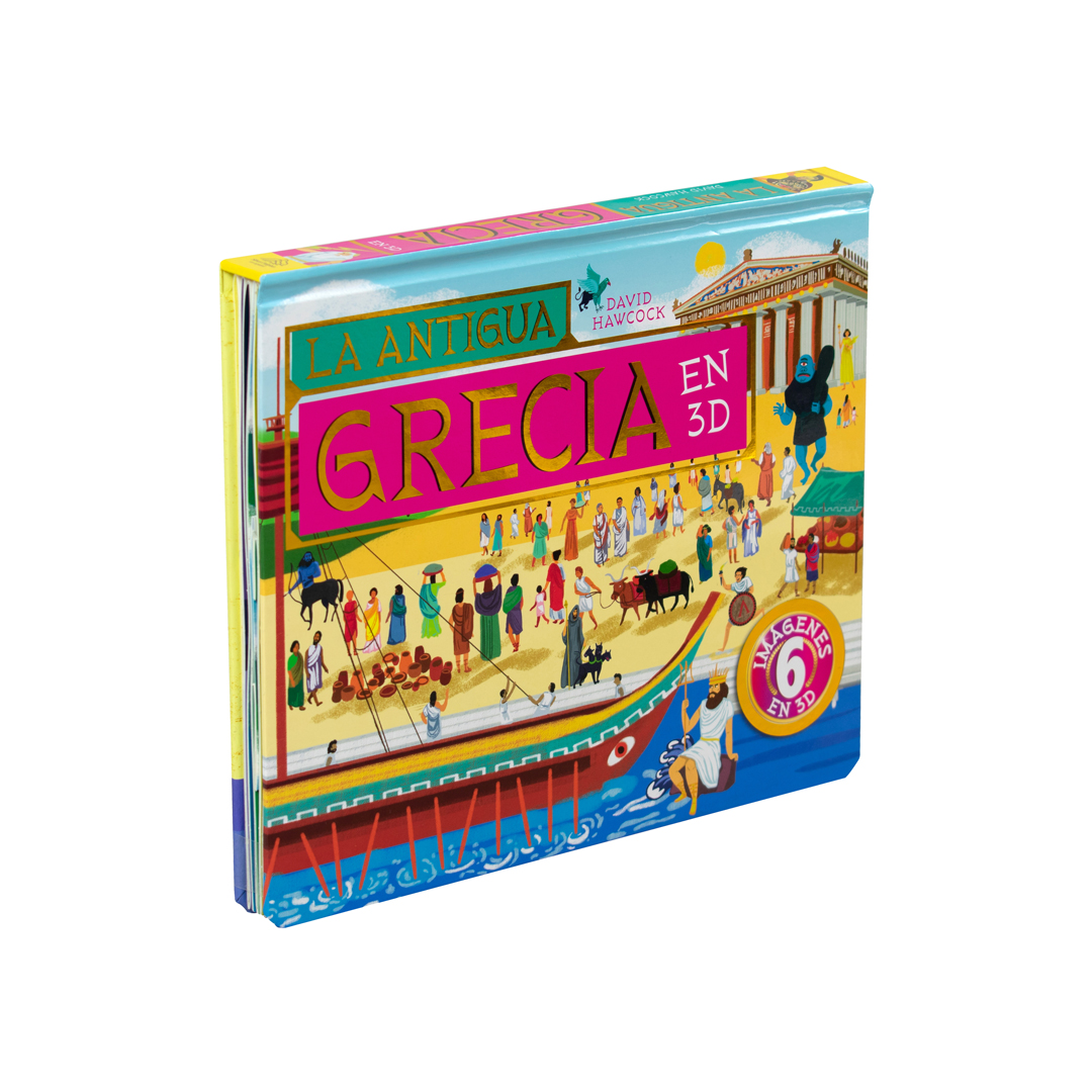 Libro infantil Civilizaciones la antigua Grecia en 3d - 9786075771823