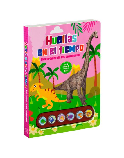 Libro infantil Light up huellas en el tiempo - 9786075772035