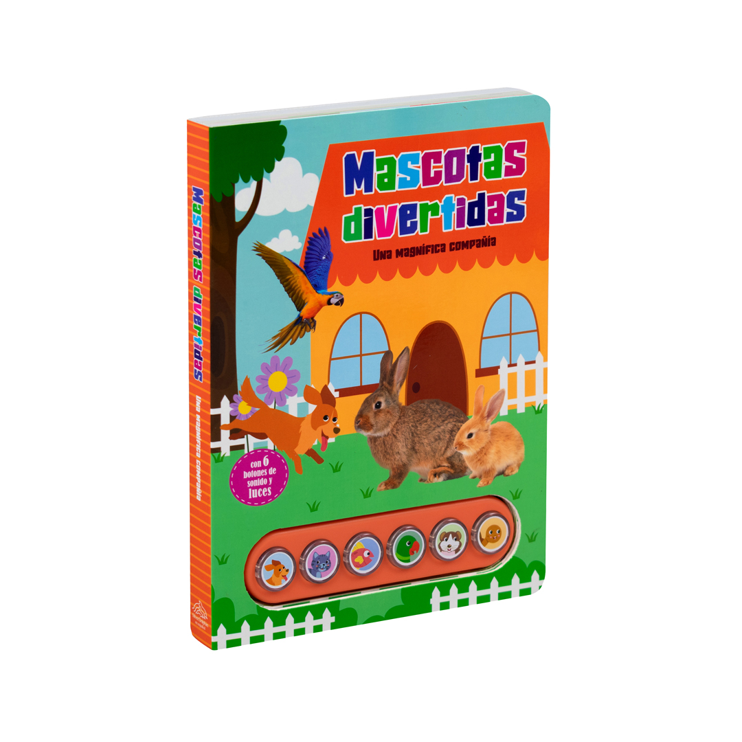 Libro infantil Light up mascotas divertidas - 9786075772066