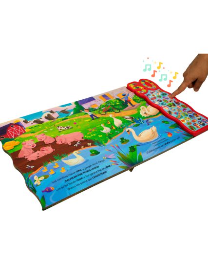 Libro infantil con 50 Sonidos La granja ruidosa - 9786075771571-1