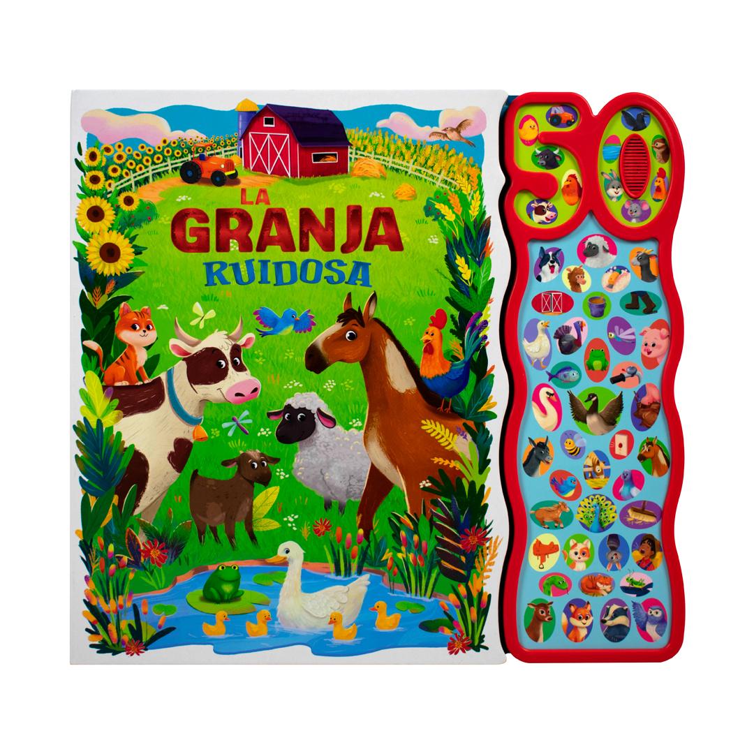 Libro infantil con 50 Sonidos La granja ruidosa - 9786075771571-2