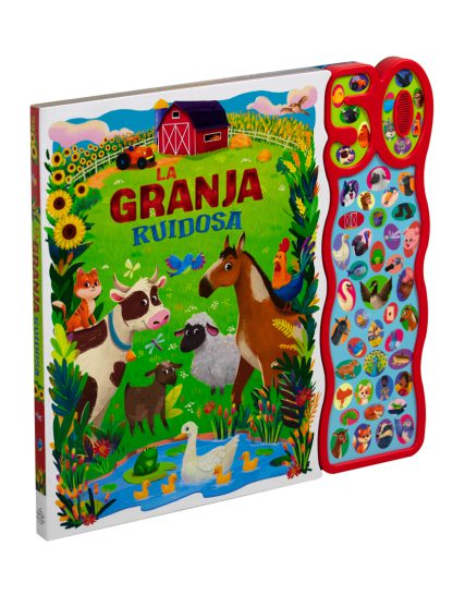 Libro infantil con 50 Sonidos La granja ruidosa - 9786075771571