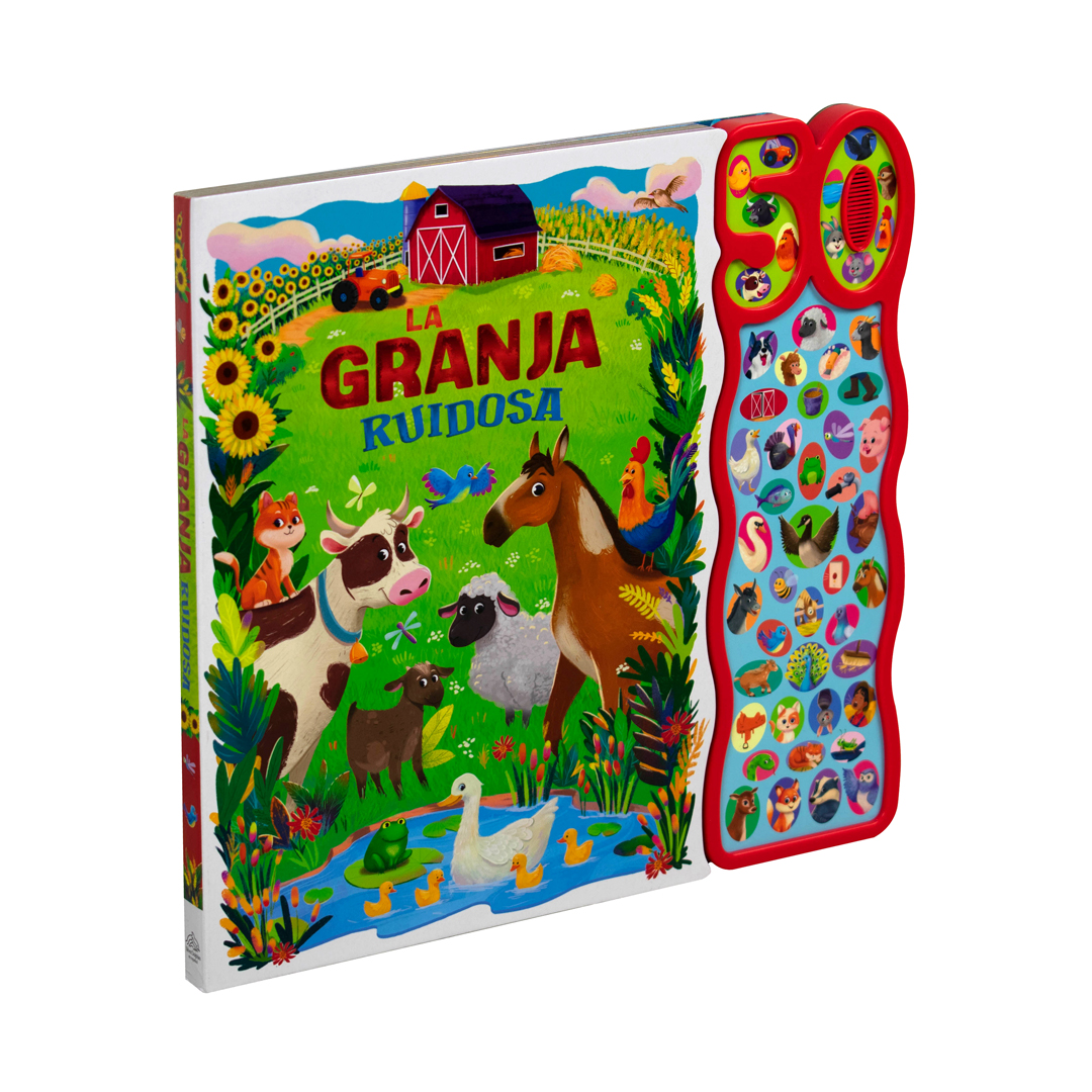 Libro infantil con 50 Sonidos La granja ruidosa - 9786075771571